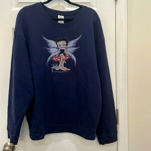 Vintage Betty Boop oversized sweatshirt